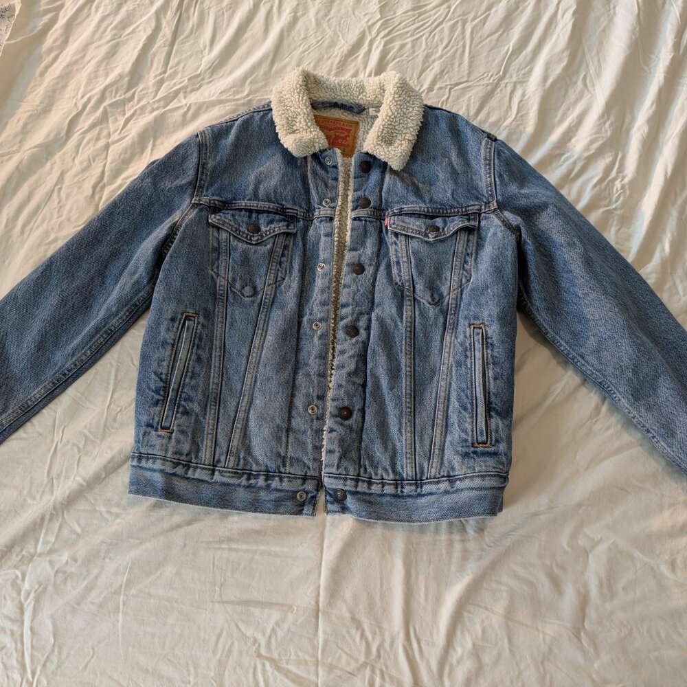 Levi's denim fleece-lined jacket (unisex)